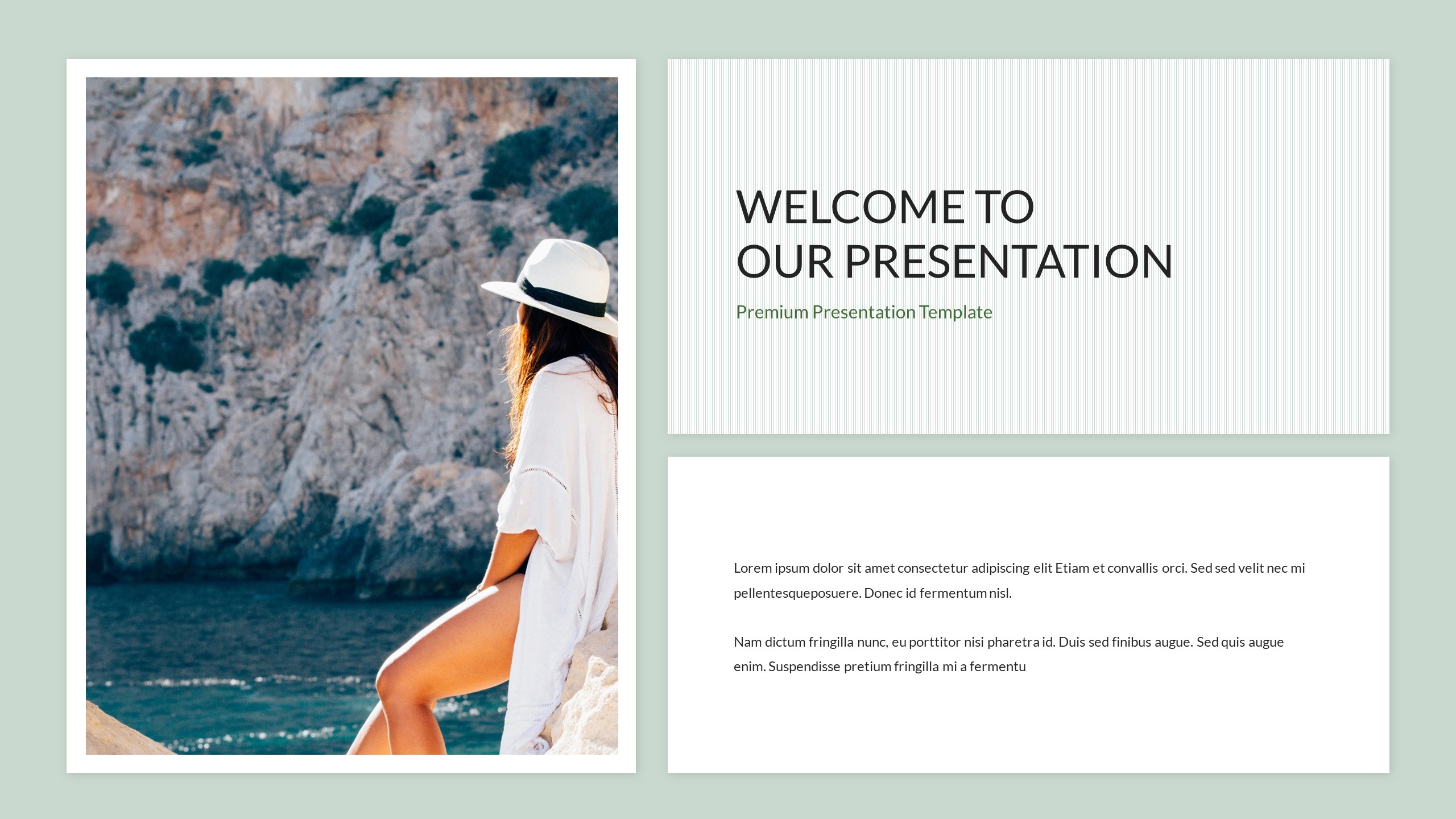 Magazine Minimal PowerPoint Presentation Template by 5yue GraphicRiver